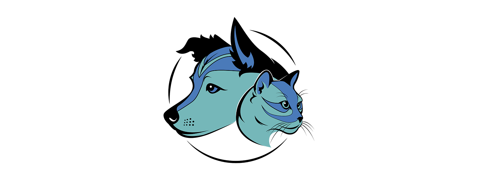 EraH_3_mark Essington Road Animal Hospital Logo Mark, by Kelly Cardinal Designs.