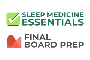 Sleep Medicine Essentials and Final Board Prep Course Logo Redesign