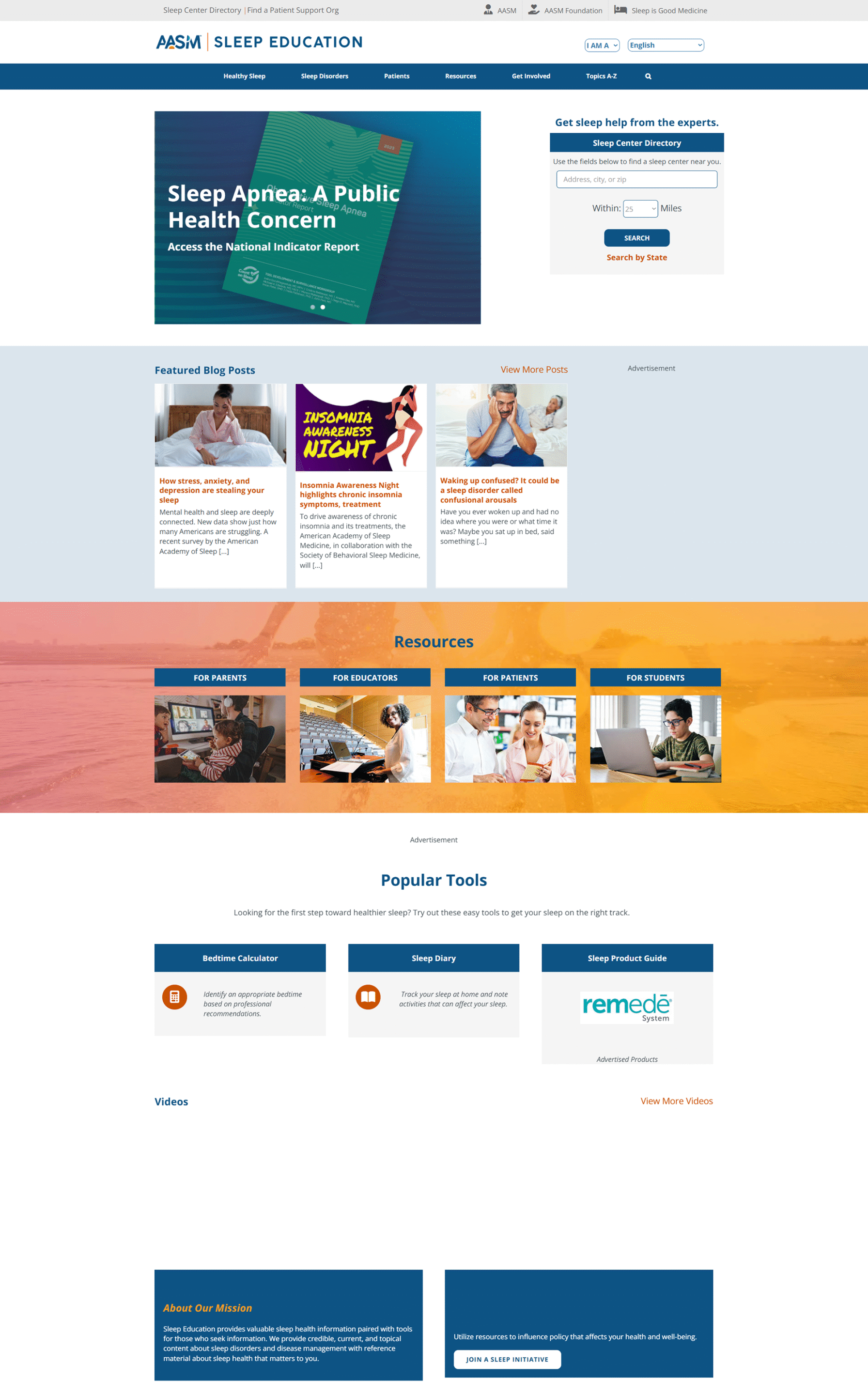 SleepEducation_website_webpage_1_homepage