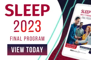 SLEEP 2023 Conference Branding and Collateral.